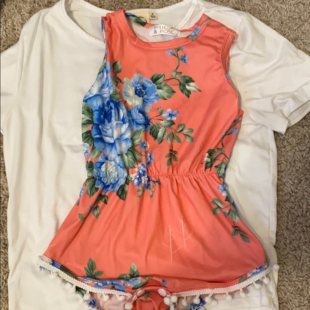 Mila and Rose Romper